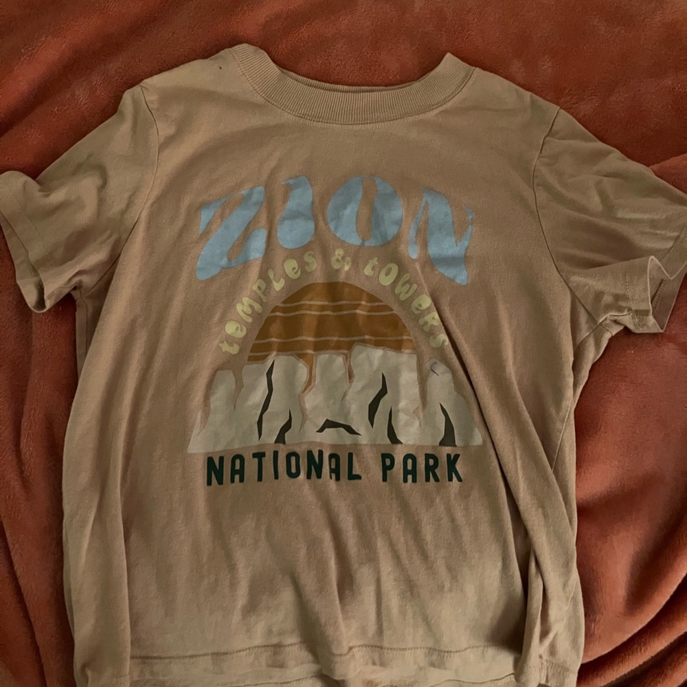 Cute target Zion national park tee shirt